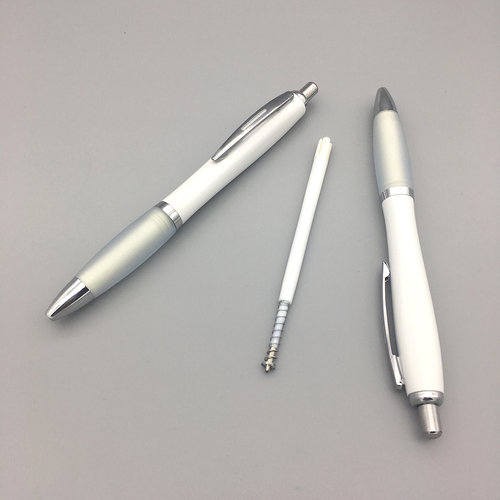 Kugelschreiber \'Allstar-Digi\' aus Kunststoff, Weiß/Weiß