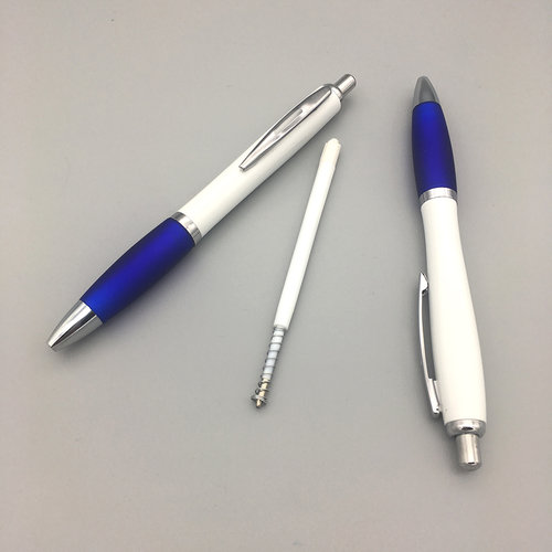 Kugelschreiber \'Allstar-Digi\' aus Kunststoff, Blau/Weiß