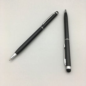 Kugelschreiber 'Sway' aus Aluminium, Schwarz